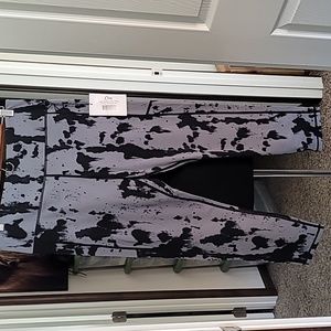 ZYIA Slate Oxidation Soft n Snug Hi-Rise 7/8 24" (14-16) Leggings.